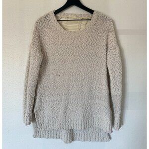 Lush Knit Sweater with Lace Back Detail